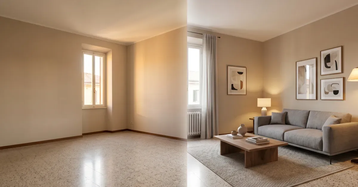 Virtual staging nel 2026: perché funziona ora